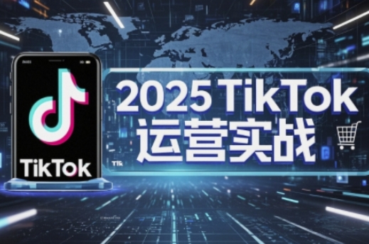 2025TikTok电商运营，掌握TikTok店铺运营核心技巧，实现低成本高转化-众狼学堂