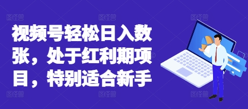 视频号轻松日入数张，处于红利期项目，特别适合新手-众狼学堂