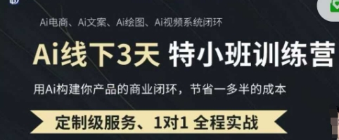 AI实操培训第20-21期线下，0基础保姆级教程，3月最新整理，企业获客、降本增效、打造超级个体-众狼学堂